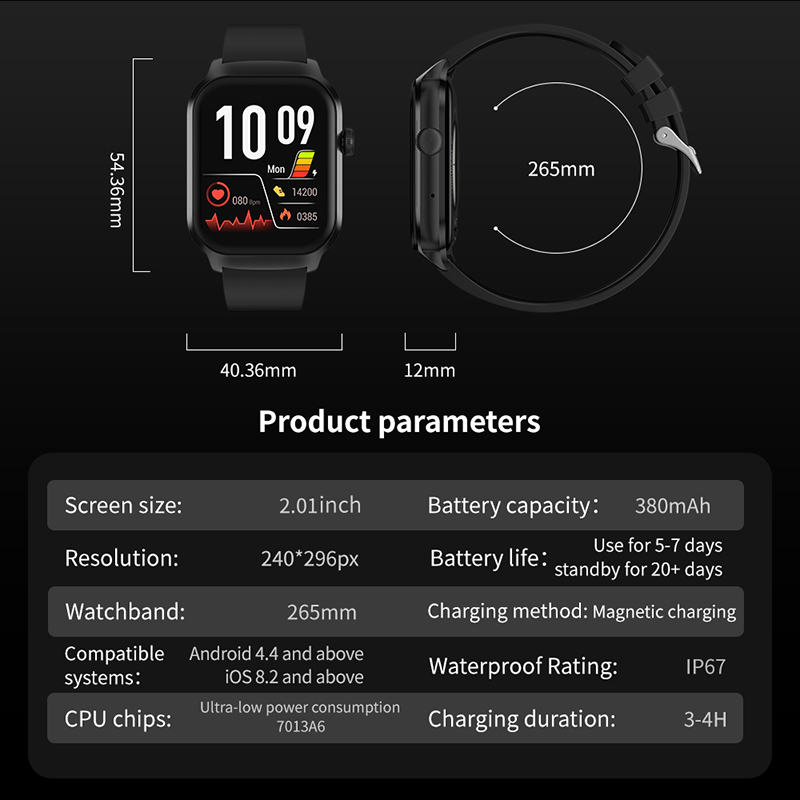 Custom Smartwatch with Company Logo
