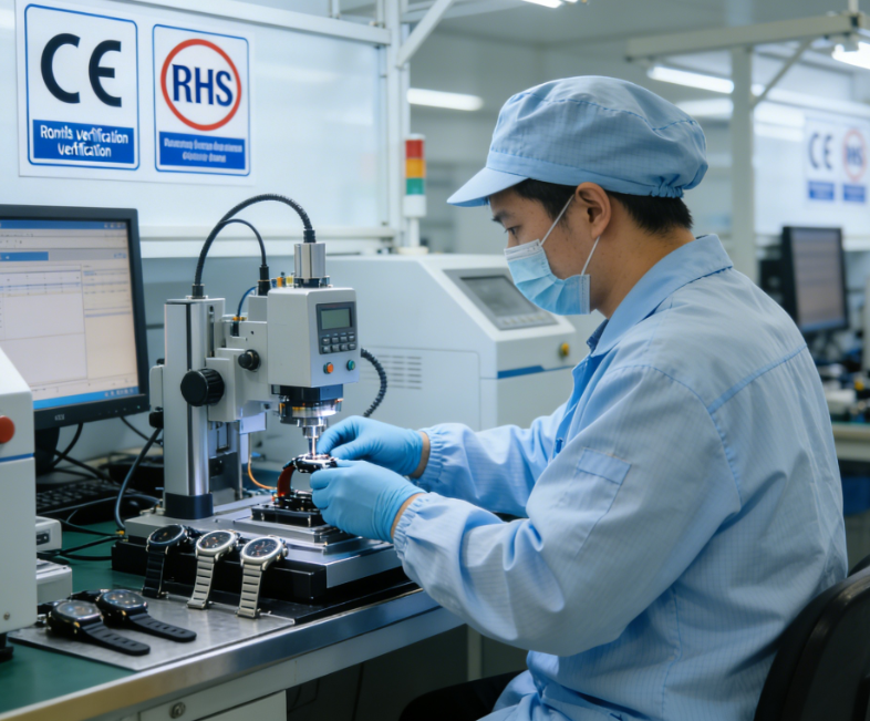 CE & RoHS Certified Smartwatch Factory for EU Brands