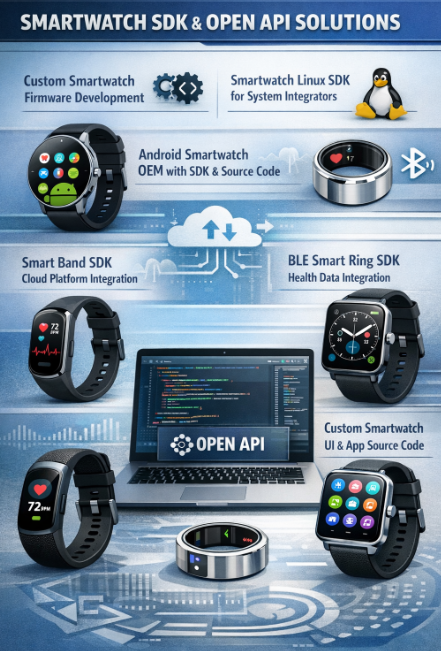 Smartwatch SDK Supplier with Open API