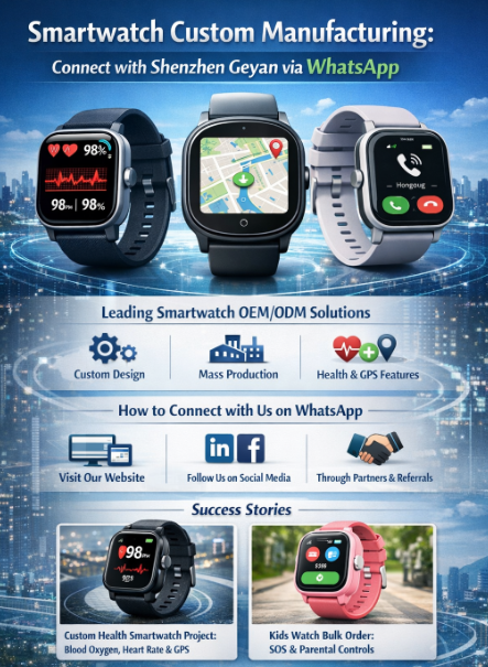Smartwatch Manufacturing Factory WhatsApp Contact Information
