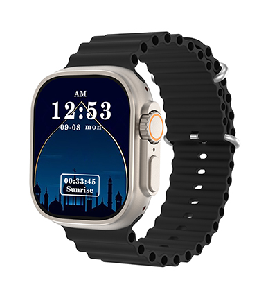 Custom Logo Qibla Smartwatch for Islamic Gifts – Prayer, Qibla, Health & Sports